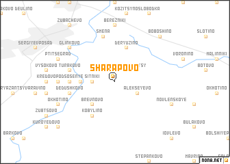 map of Sharapovo