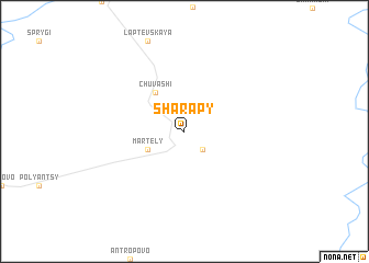 map of Sharapy