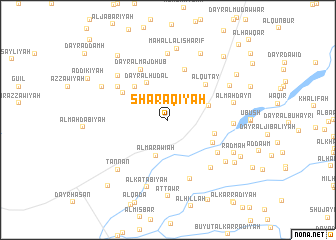 map of Sharāqīyah