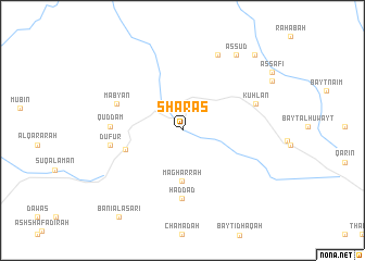 map of Sharas