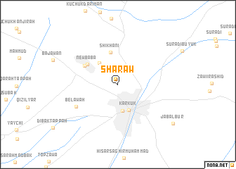 map of Sharaw