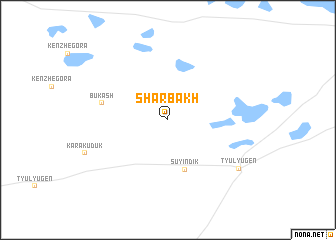 map of Sharbakh