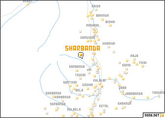 map of Shār Bānda