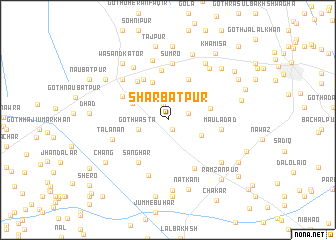 map of Sharbatpur