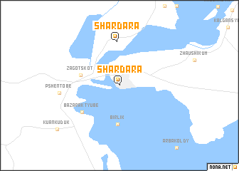 map of Shardara