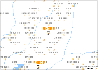 map of Shāre