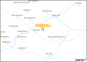 map of Shargoli