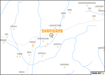 map of Shari Damb