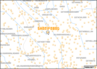 map of Sharīfābād