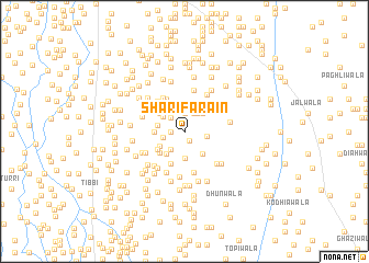 map of Sharīf Araīn