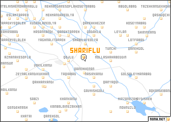map of Sharīflū