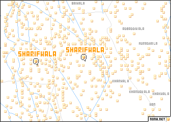 map of Sharīfwāla