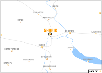 map of Sharik