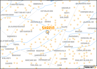 map of Sharīn