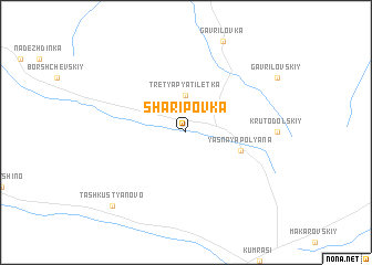 map of Sharipovka