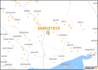 map of Shāristayn