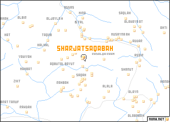map of Sharjat Saqabah