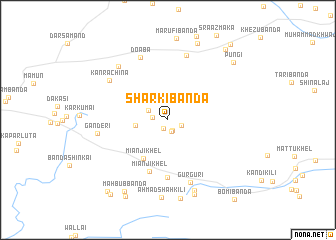 map of Sharki Bānda