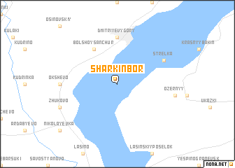 map of Sharkin Bor