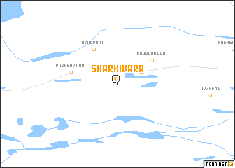map of Sharkivara