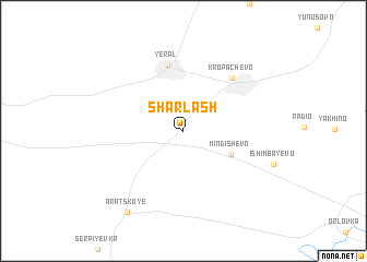 map of Sharlash
