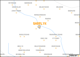 map of Sharlyk
