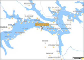 map of Sharmah