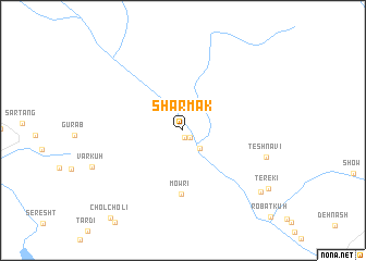 map of Sharmak