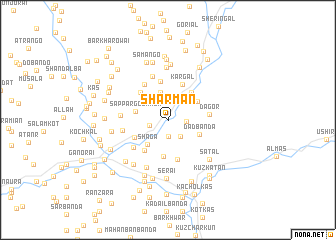 map of Shārmān