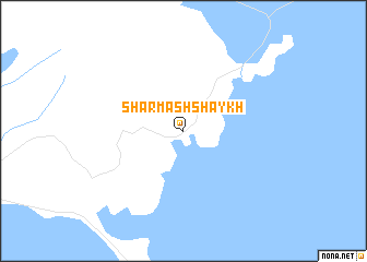 map of Sharm ash Shaykh