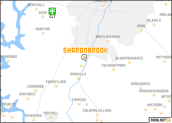 map of Sharonbrook