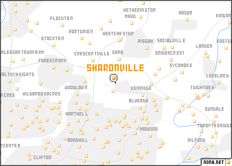 map of Sharonville