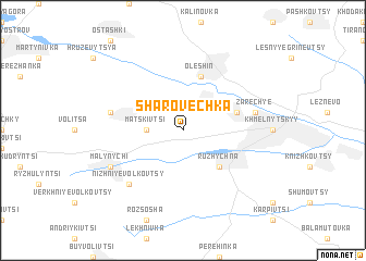 map of Sharovechka