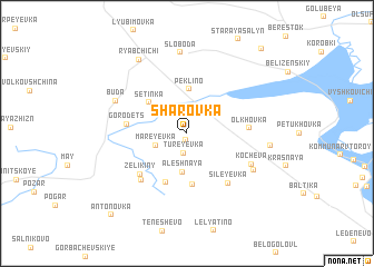 map of Sharovka