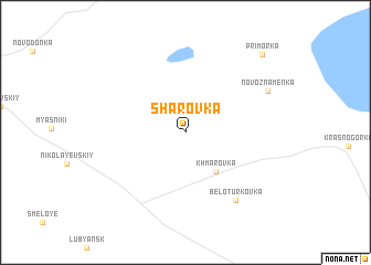 map of Sharovka