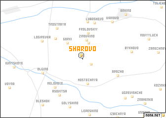 map of Sharovo