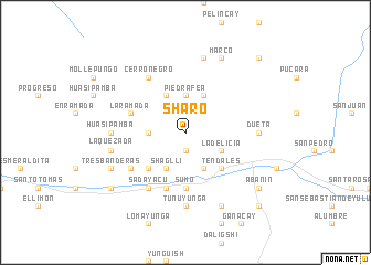 map of Sharo