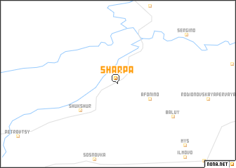 map of Sharpa