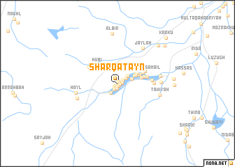 map of Sharqatayn