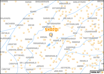map of Sharqi