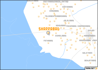 map of Sharrābād