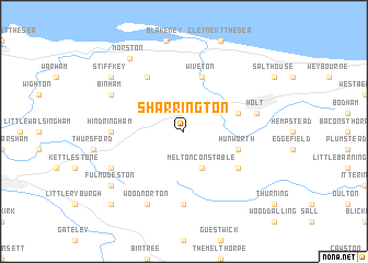 map of Sharrington