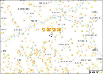 map of Sharsham