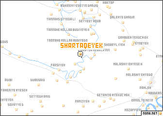 map of Shartāq-e Yek