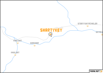 map of Shartykey