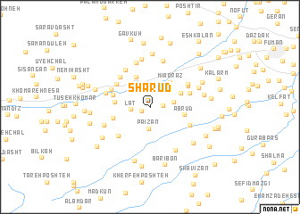 map of Shārūd