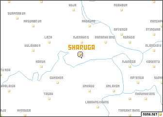 map of Sharu Ga