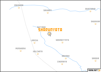 map of Sharunyata