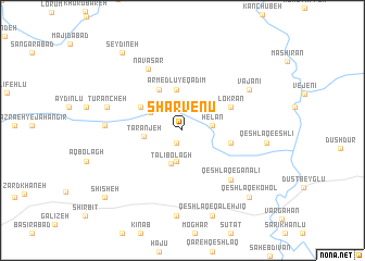 map of Sharvenū