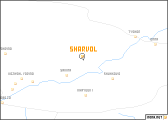 map of Sharvol\